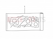 SUZUKI GSX600FU W (1998) 1 - GASKET SET