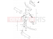 SUZUKI GSX600FU W (1998) 39 - HANDLE LEVER