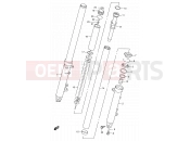 SUZUKI GSX600FU W (1998) 46 - FRONT DAMPER (MODEL W/X/Y/K1/K2)