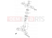 SUZUKI GSX600FU W (1998) 47 - STEERING STEM (MODEL W/X/Y/K1/K2)