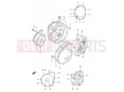 SUZUKI GSX600FU X (1999) 5 - CRANKCASE COVER