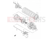 SUZUKI GSX600FU X (1999) 17 - CLUTCH