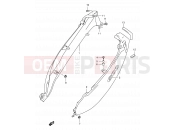 SUZUKI GSX600FU X (1999) 36A - FRAME COVER (MODEL X)
