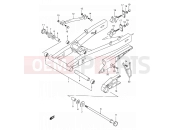 SUZUKI GSX600FU X (1999) 52 - REAR SWINGING ARM