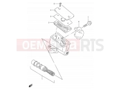 SUZUKI GSX600FU X (1999) 51 - FRONT MASTER CYLINDER