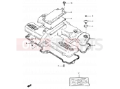 SUZUKI GSX750ES D (1983) 1 - CYLINDER HEAD COVER