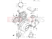 SUZUKI GSX750ES D (1983) 5 - CRANKCASE COVER (MODEL D)