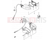 SUZUKI GSX750ES D (1983) 29 - TURN SIGNAL LAMP (E01, E06, E24, E27, E30)