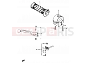 SUZUKI GSX750ES D (1983) 64 - RIGHT HANDLE SWITCH