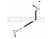 SUZUKI GSX750ES D (1983) 83 - REAR BRAKE HOSE