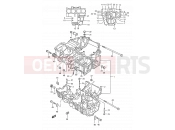 SUZUKI GSX750F M (1991) (E03,E28,E33) 4 - CRANKCASE