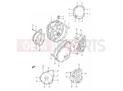 SUZUKI GSX750F M (1991) (E03,E28,E33) 5 - CRANKCASE COVER