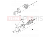SUZUKI GSX750F M (1991) (E03,E28,E33) 19 - STARTING MOTOR
