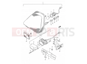 SUZUKI GSX750F M (1991) (E03,E28,E33) 27 - REAR COMBINATION LAMP