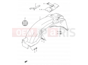 SUZUKI GSX750F M (1991) (E03,E28,E33) 40 - REAR FENDER