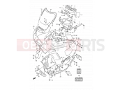 SUZUKI GSX750F M (1991) (E03,E28,E33) 41B - COWLING (MODEL M)