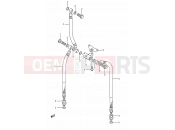 SUZUKI GSX750F M (1991) (E03,E28,E33) 49 - FRONT BRAKE HOSE