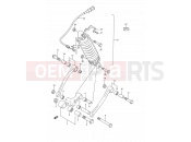 SUZUKI GSX750F M (1991) (E03,E28,E33) 52 - REAR CUSHION LEVER