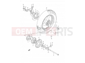 SUZUKI GSX750F M (1991) (E03,E28,E33) 53 - REAR WHEEL