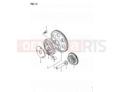 SUZUKI GSX750S D (1983) 12 - STARTER CLUTCH