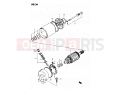 SUZUKI GSX750S D (1983) 24 - STARTING MOTOR (MODEL D)