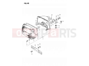SUZUKI GSX750S D (1983) 40 - REAR COMBINATION LAMP (E16, E18, E26, E39)