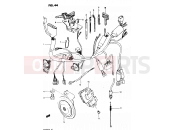 SUZUKI GSX750S D (1983) 44 - WIRING HARNESS