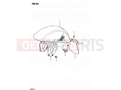 SUZUKI GSX750S D (1983) 62 - FRONT FENDER
