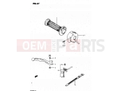 SUZUKI GSX750S D (1983) 67 - RIGHT HANDLE SWITCH (MODEL D)