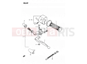 SUZUKI GSX750S D (1983) 69 - LEFT HANDLE SWITCH (MODEL D)