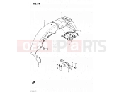 SUZUKI GSX750S D (1983) 75 - REAR FENDER