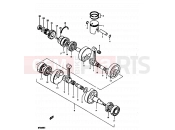 SUZUKI GT200 X (1999) 4 - CRANKSHAFT