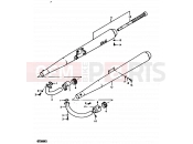 SUZUKI GT200 X (1999) 8 - MUFFLER