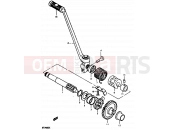SUZUKI GT200 X (1999) 13 - KICK STARTER