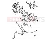 SUZUKI GT200 X (1999) 18 - SPEEDOMETER - TACHOMETER