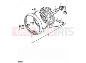 SUZUKI GT200 X (1999) 20 - HEADLAMP (E02)