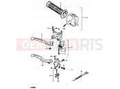 SUZUKI GT200 X (1999) 43 - RIGHT HANDLE SWITCH