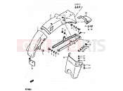SUZUKI GT200 X (1999) 49 - REAR FENDER