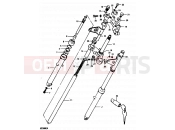 SUZUKI GT200 X (1999) 38 - FRONT FORK (GT200X)
