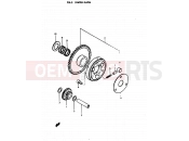 SUZUKI GT200E N (1992) 5 - STARTER CLUTCH