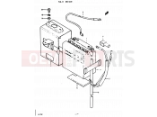 SUZUKI GT200E N (1992) 17 - BATTERY