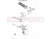 SUZUKI GT200E N (1992) 33 - RIGHT HANDLE SWITCH
