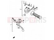 SUZUKI GT200E N (1992) 34 - LEFT HANDLE SWITCH
