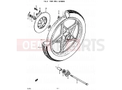 SUZUKI GT200E N (1992) 31 - FRONT WHEEL (GT200EN)