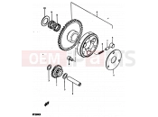 SUZUKI GT200E X (1999) 5 - STARTER CLUTCH