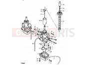 SUZUKI GT200E X (1999) 6 - CARBURETOR