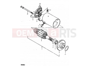 SUZUKI GT200E X (1999) 15 - STARTING MOTOR