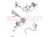 SUZUKI GT200E X (1999) 25 - TURN SIGNAL LAMP (E22)