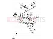SUZUKI GT200E X (1999) 31 - STAND - REAR BRAKE
