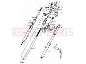 SUZUKI GT200E X (1999) 37 - FRONT FORK (GT200EX)